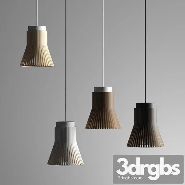 Secto design petite 4600 pendant lamp 3D Model Free