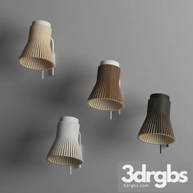 Secto design petite 4630 wall lamp 3D Model Free