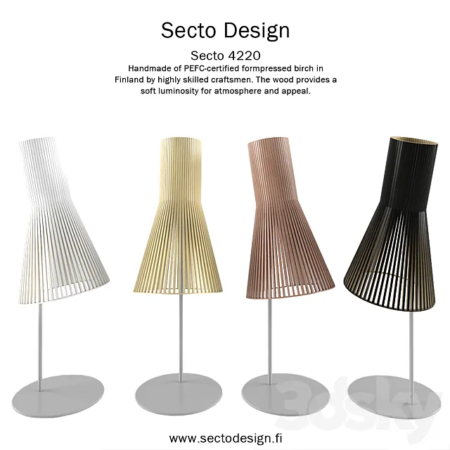 Secto Design. Secto 4220 3DModel