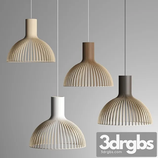 Secto design victo 4250 pendant lamp 3D Model Free