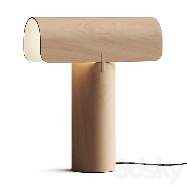 Secto Teelo 8020 Table Lamp 3DModel