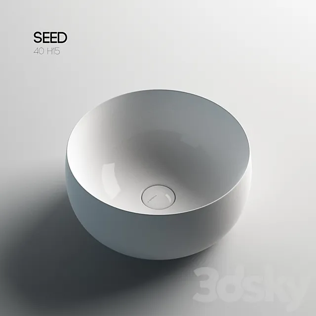 Seed tondo 40h18 3D Model