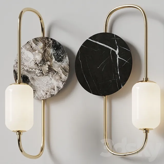 SEGMENT SCONCE - COLLECTION PARTICULIERE - Monologue 3DModel