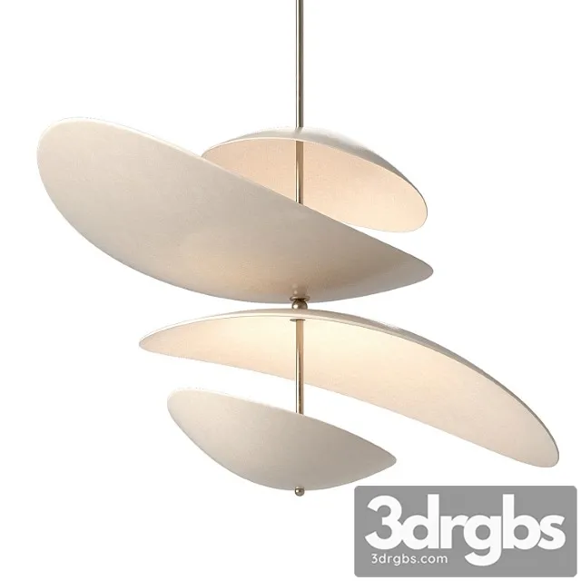 Selene pendant chandelier by Elsa Foulon 3D Model Free