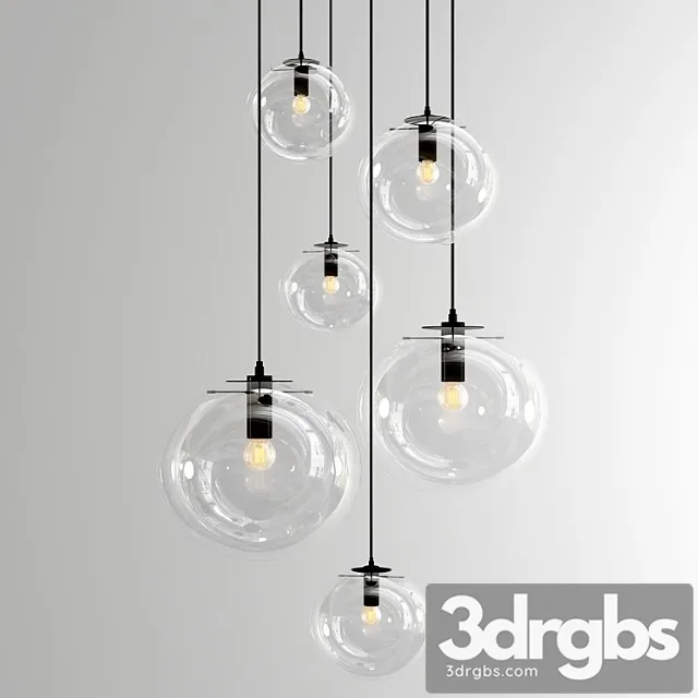 Selene suspension lamp - black