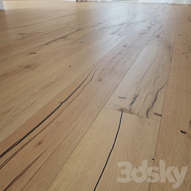 Selene Wooden Oak Floor 3DModel