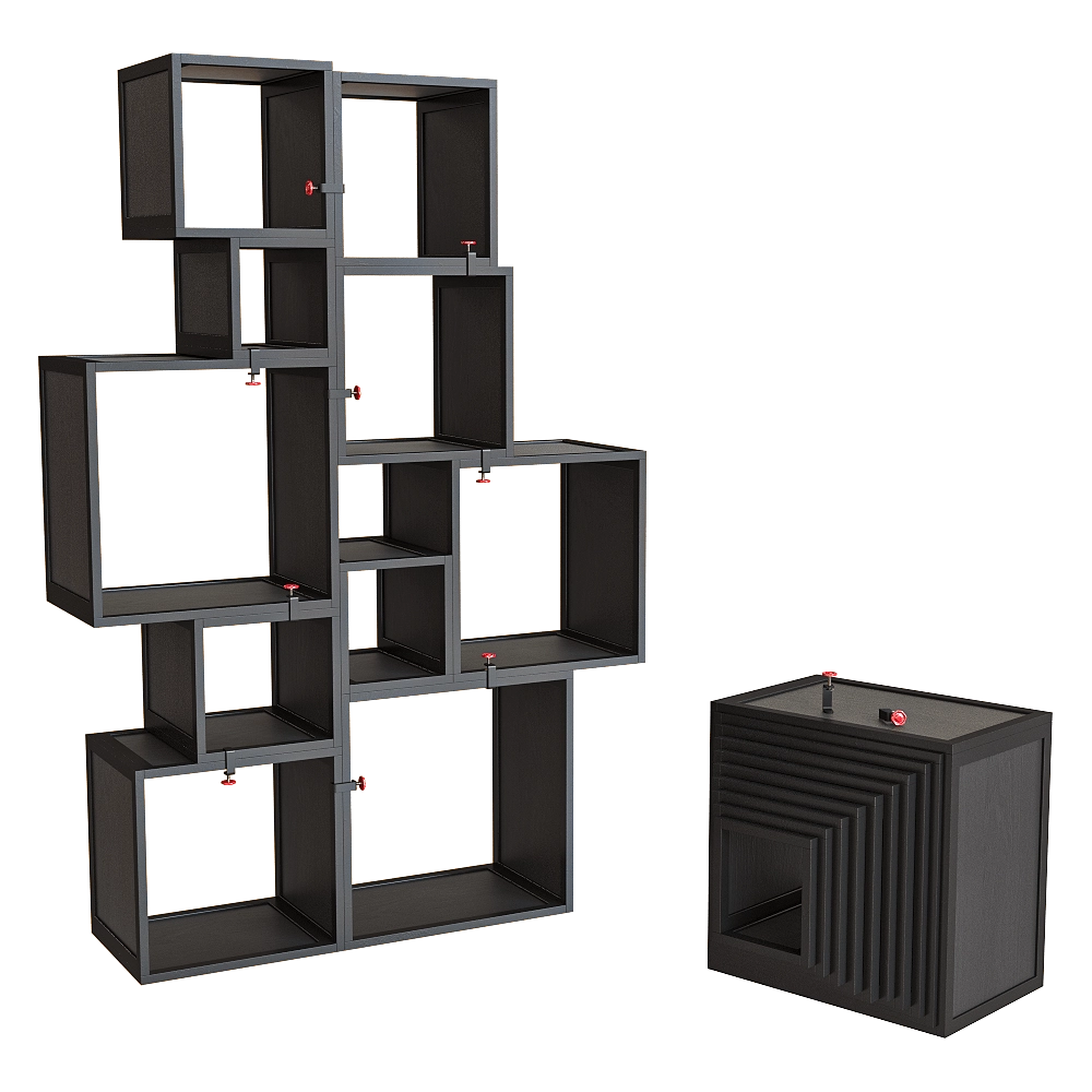 SELETTI - Demountable rack Assembly 3D Model