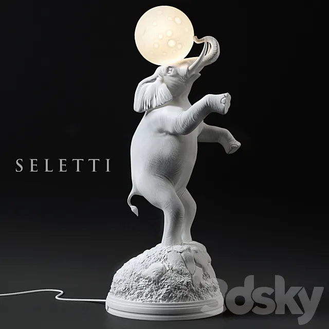 Seletti Elephant Lamp 3D Model
