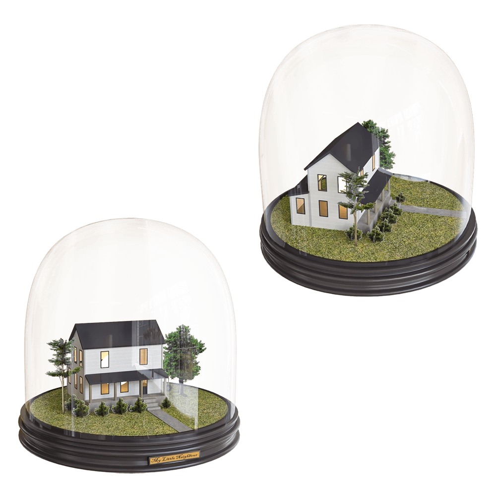 SELETTI - Lamp My little neighbor 3D Model