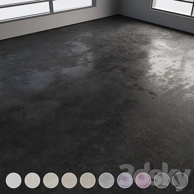 Self-leveling concrete floor No. 32 Free Download