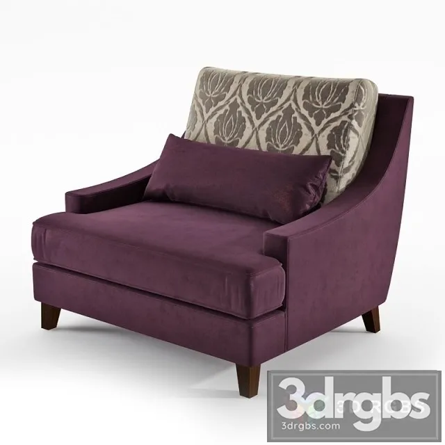 Selva 1125 Armchair 3D Model Free