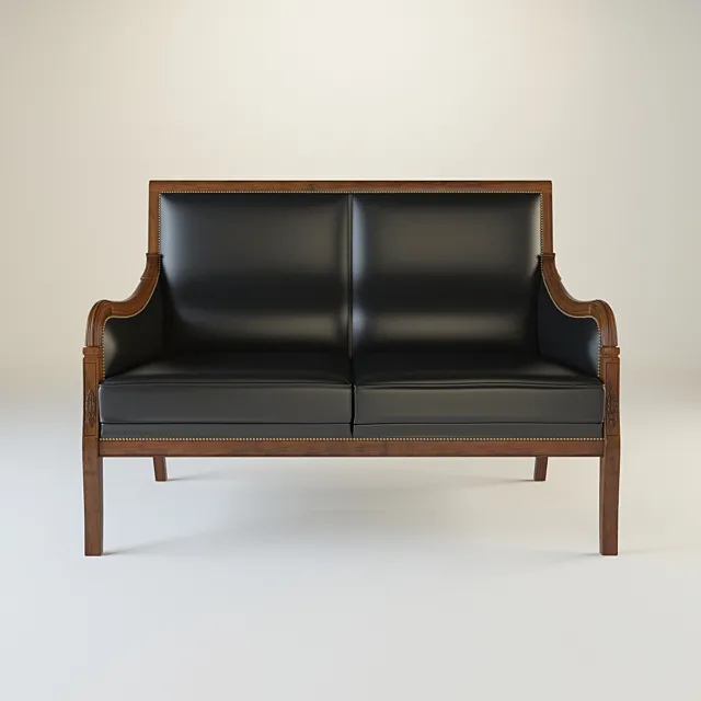 SELVA 2 seat sofa-1321 3DModel