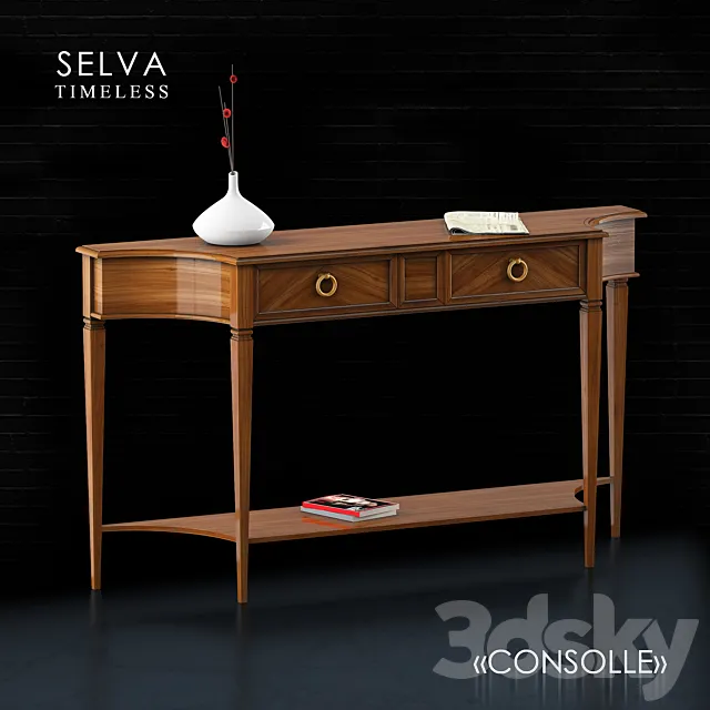 Selva Console. model Imeless 3DModel