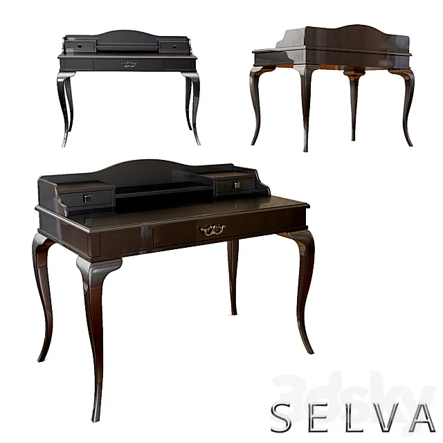 Selva Desk Art.6637 3D Model