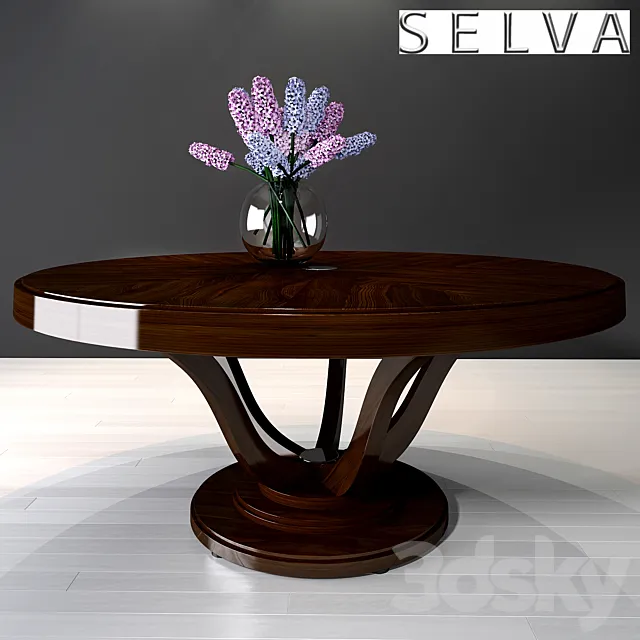 Selva Dining table Victoria Art.3031 3D Model
