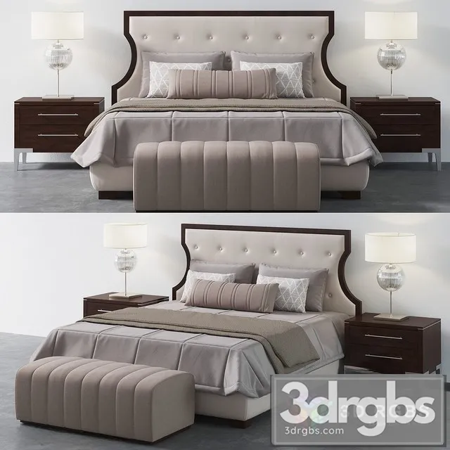 Selva Luxury 2088 Bed 3D Model Free