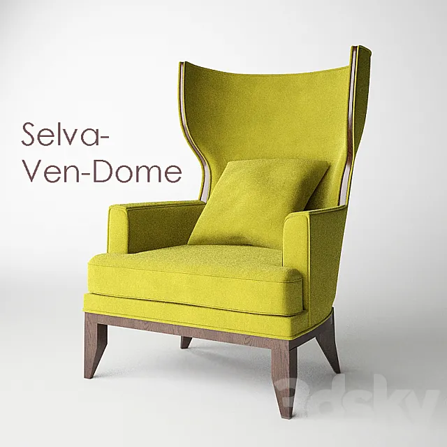 selva-vendome chair 3D Model