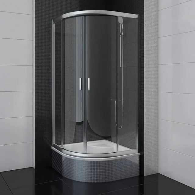 Semi-circular shower cabins Ravak BLIX 3D Model
