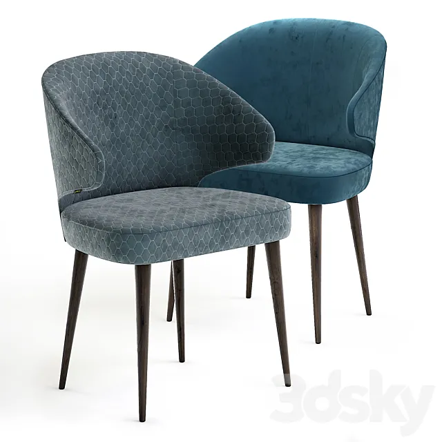 Semi-seat "Kenia" OTTOSTELLE 3D Model