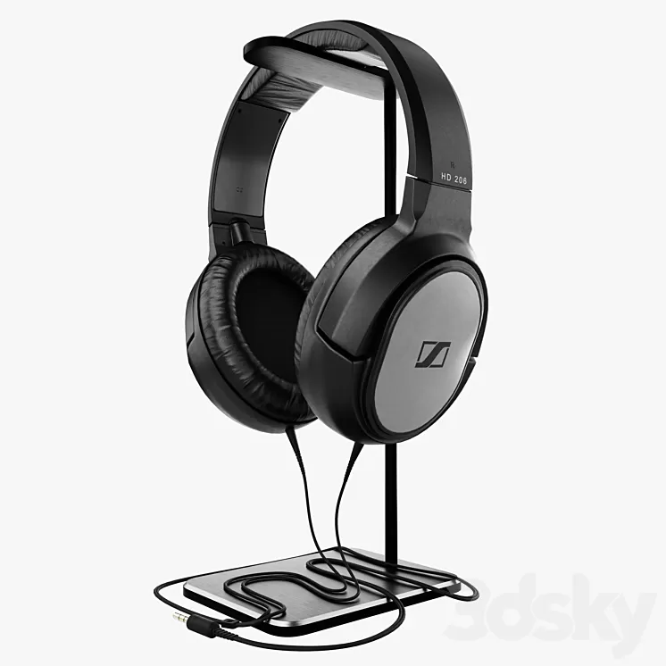 Sennheiser HD 206 3D Model