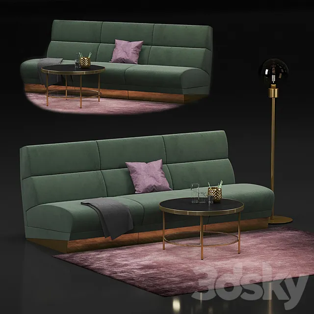 Senza Fine sofa 3DModel
