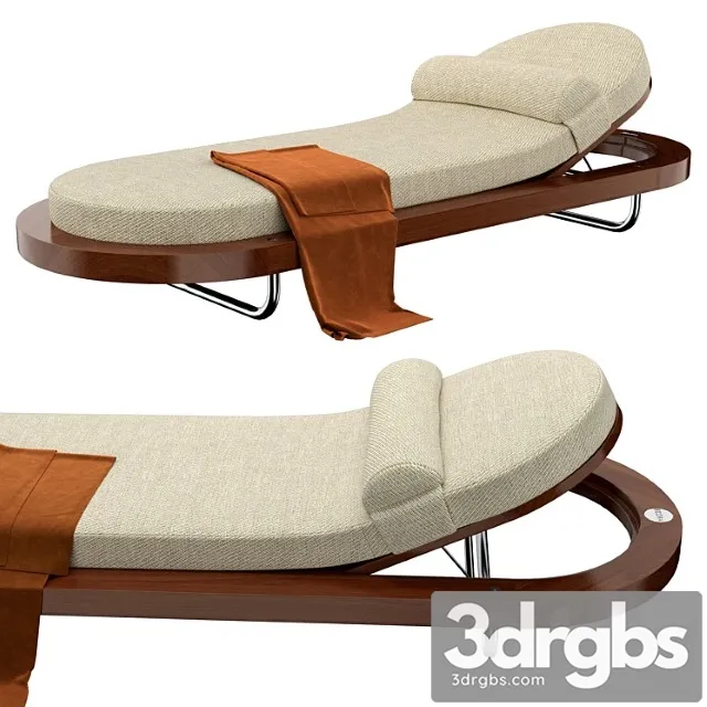 Seora Riviera Sunbed 3D Model Free