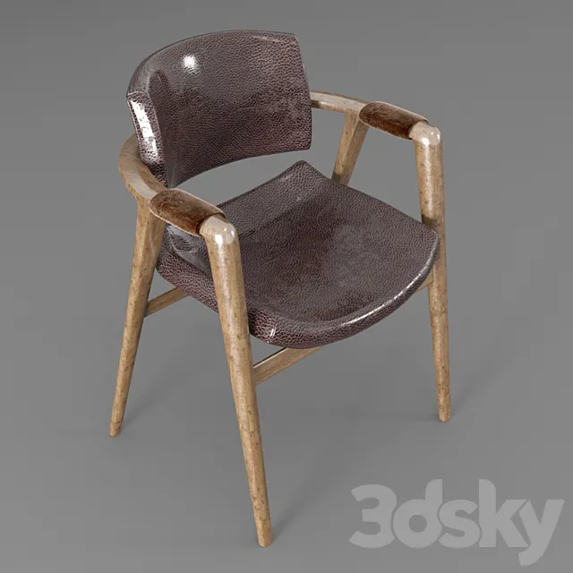 Seotox chair leather 3DModel