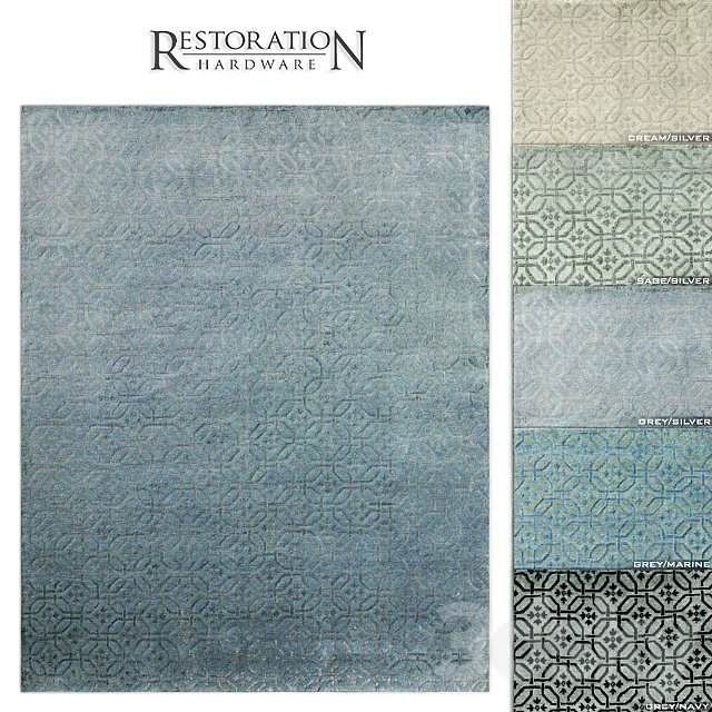 Sera Rug RH 3D Model