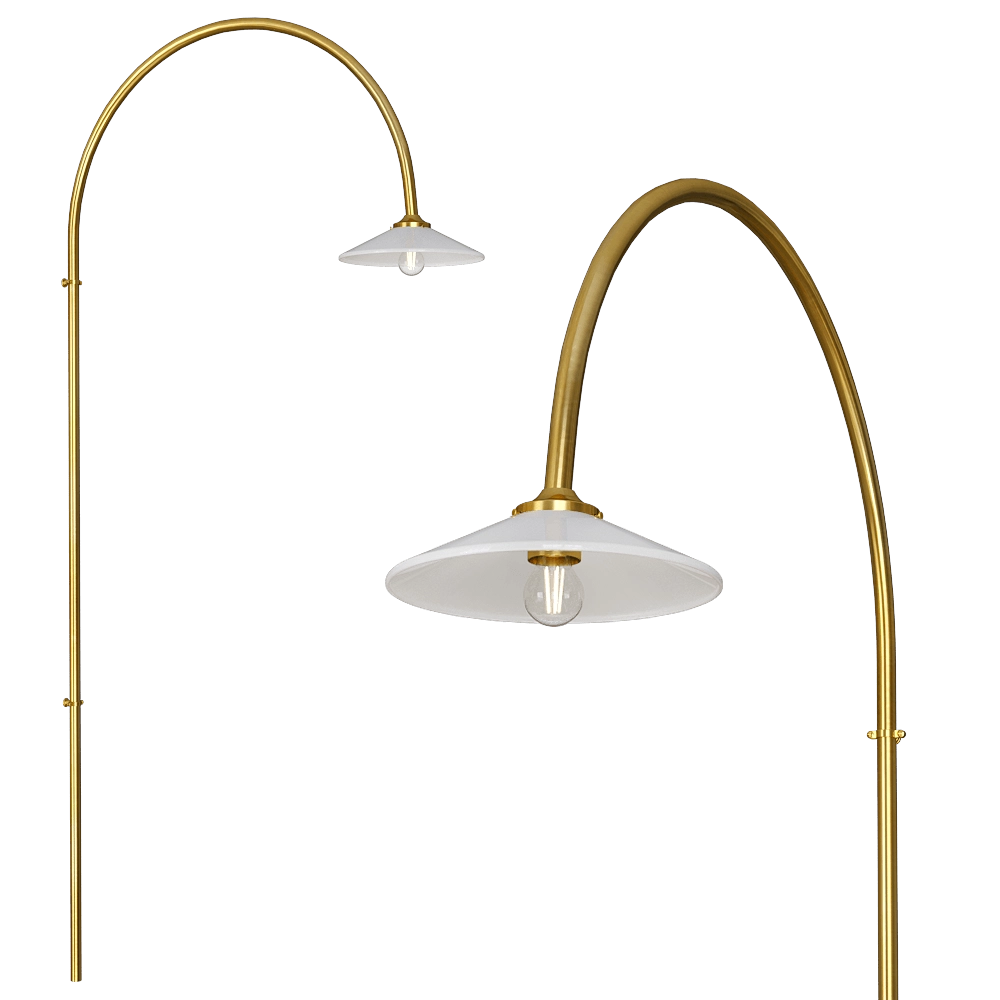 Serax - Hanging wall lamp N°2 brass 3D Model