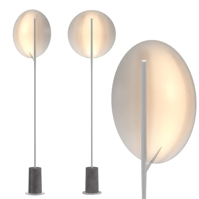 Serene Floor Lamp 3D Model
