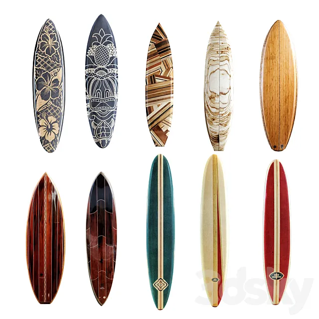 Serfboards 2 3DModel