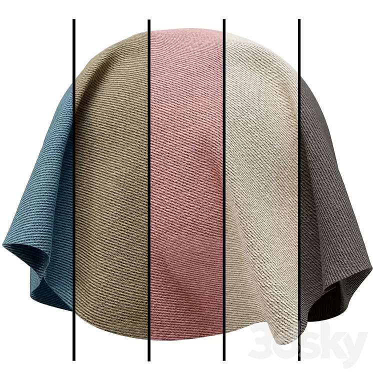 Serge Fabric 3D Model