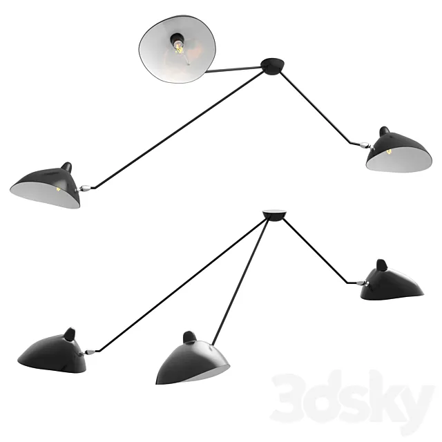 Serge Mouille 3D Model