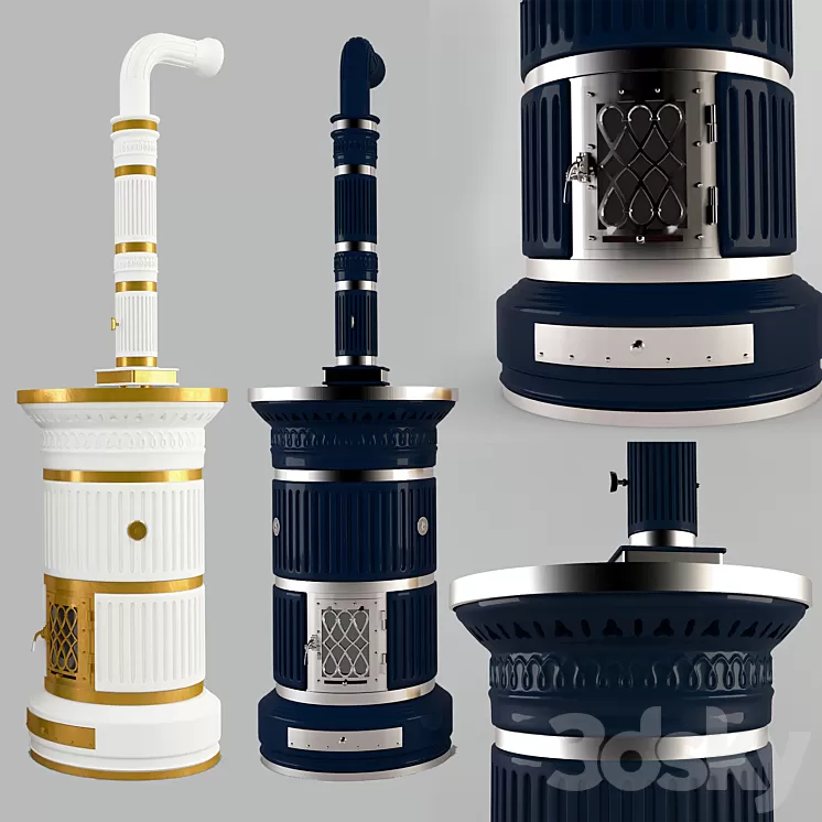 "Sergio Leoni ""Maria Luigia"" stove" 3D Model
