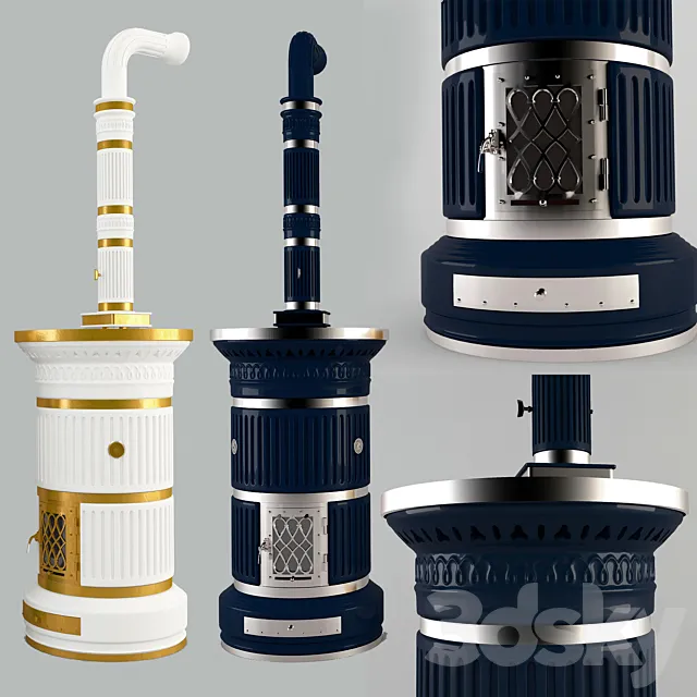 Sergio Leoni "Maria Luigia" stove 3DModel