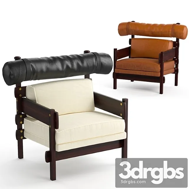 Sergio rodrigues tonico armchair 3D Model Free