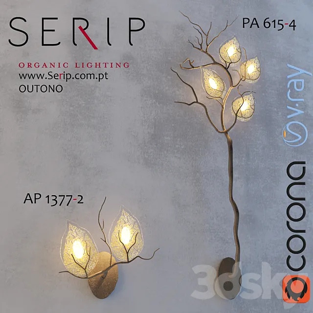 SERIP Art. PA 615-4 _ Art. AP 1377-2 3DModel