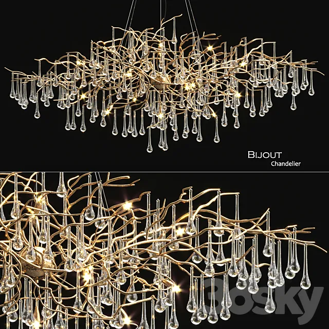 Serip Bijout Chandelier 2 3DModel
