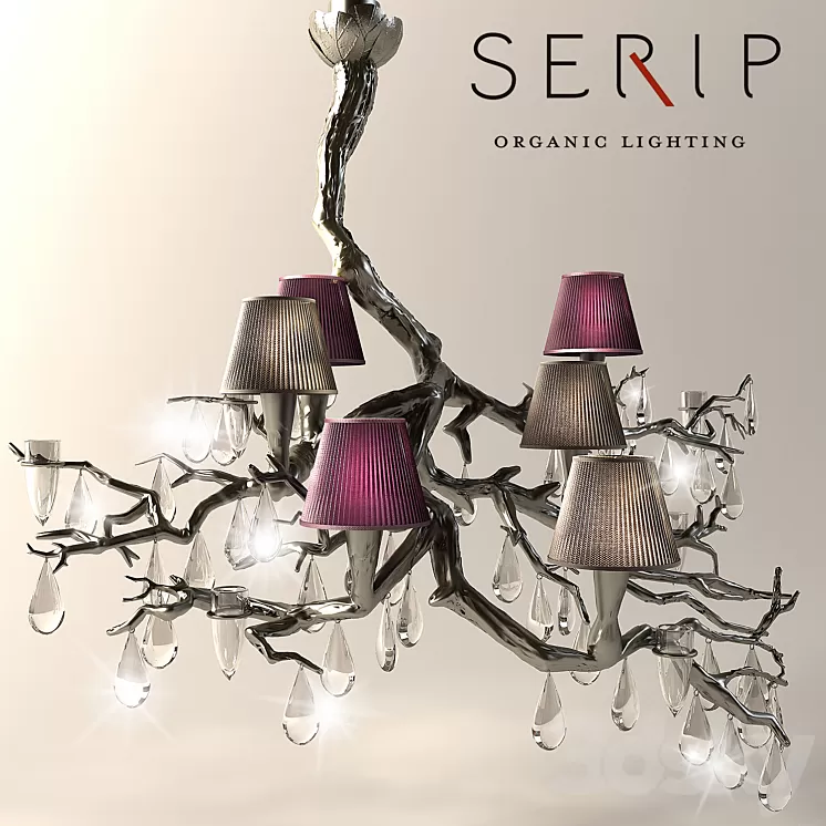 Serip Fascinium Chandelier CT-3196-6 3D Model