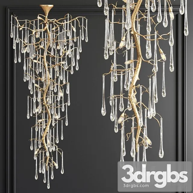 Serip Glamor Chandelier 3D Model Free