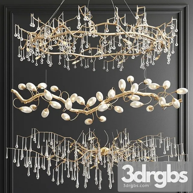 Serip lotus bijout chandelier – 3 types