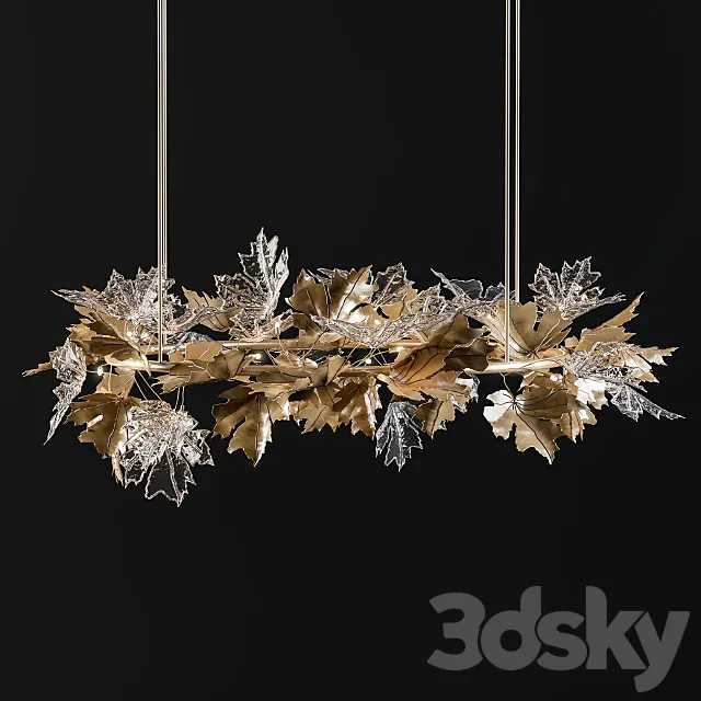 Seripi pendant leaves 3DModel