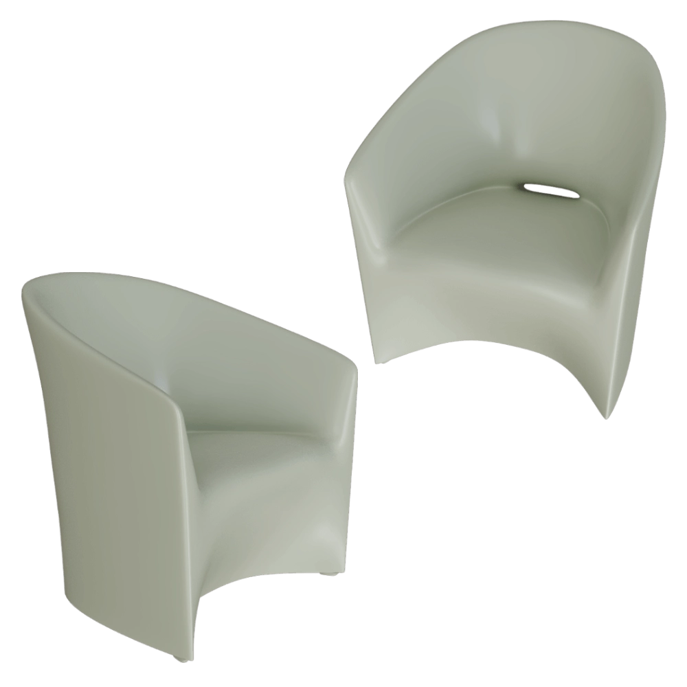 Serralunga - Armchair Pinebeach 3D Model
