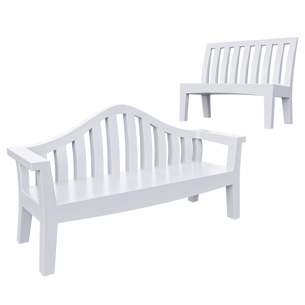 Serralunga - Bench Giuletta 3D Model
