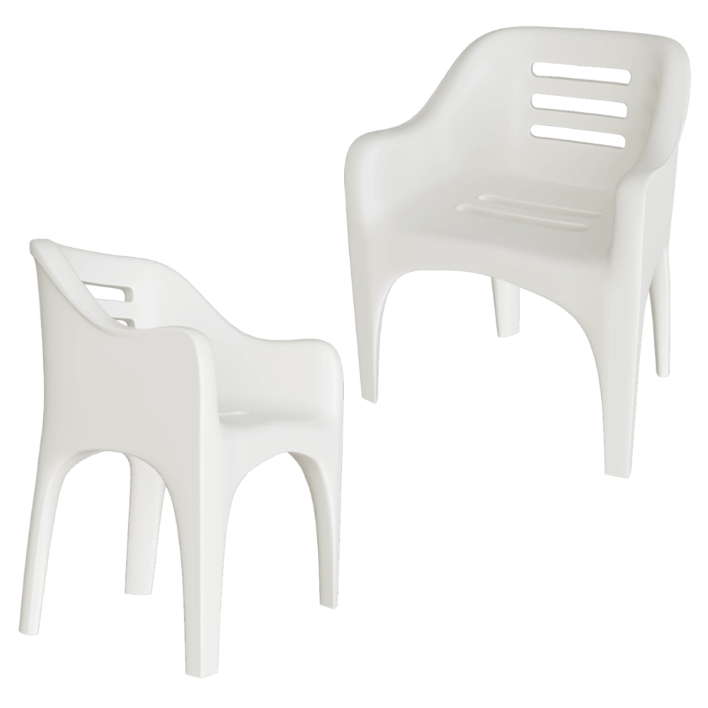 Serralunga - Chair Russel 3D Model
