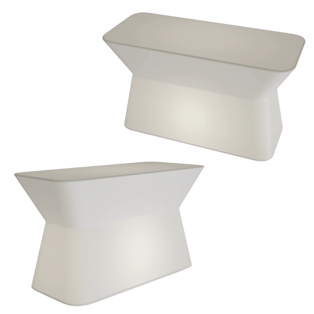 Serralunga - Coffee table Palenquera with light 3D Model