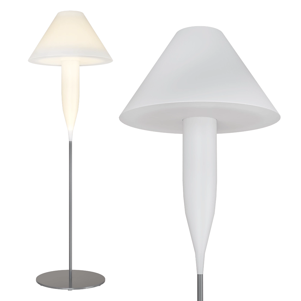 Serralunga - Floor lamp Bonheur 3D Model