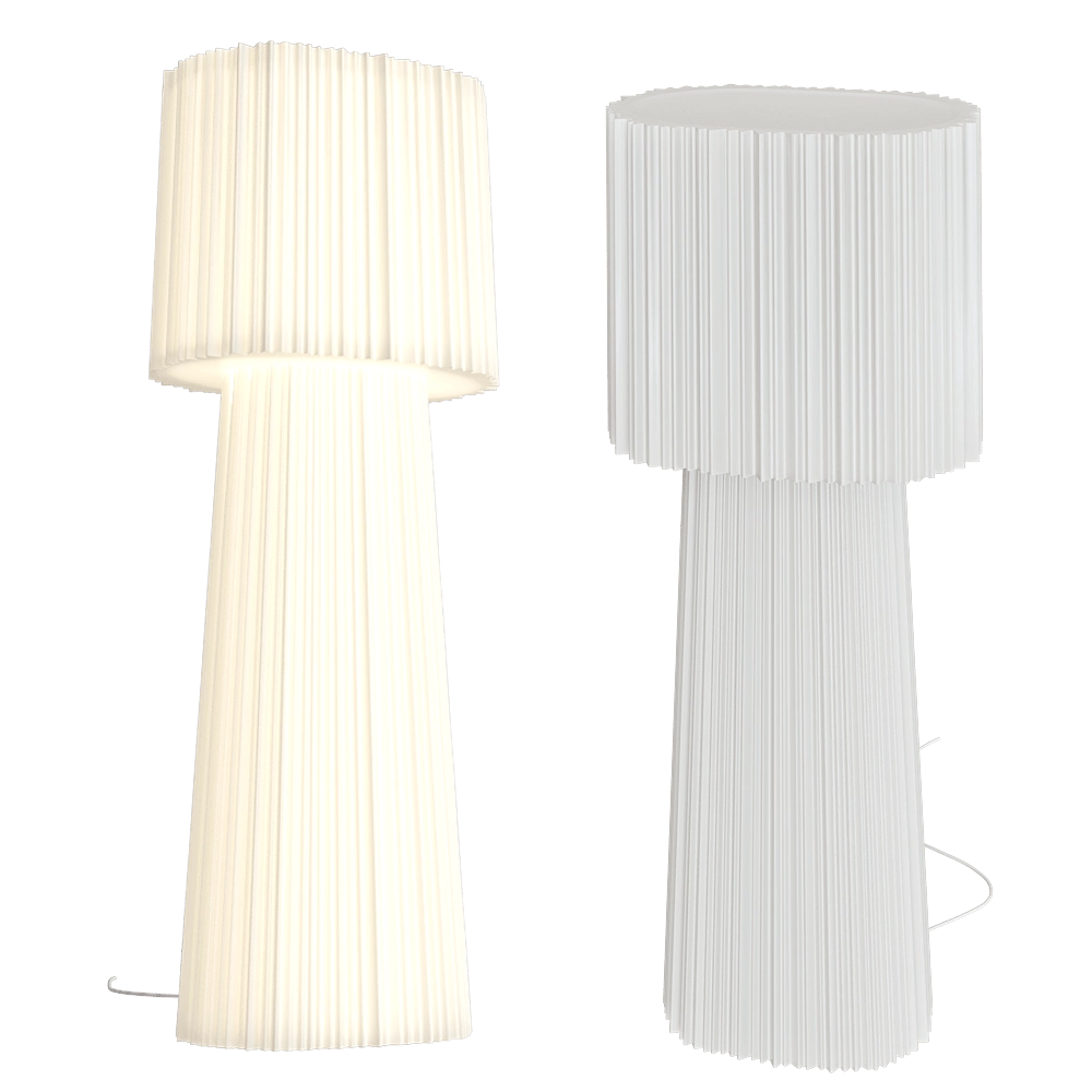 Serralunga - Floor lamp Ruffle 3D Model