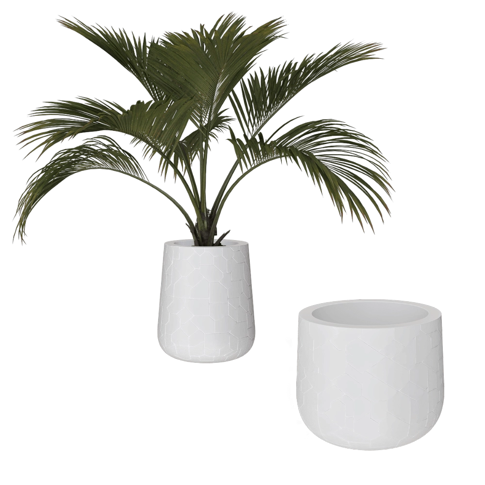 Serralunga - Planter Memory Pot 3D Model