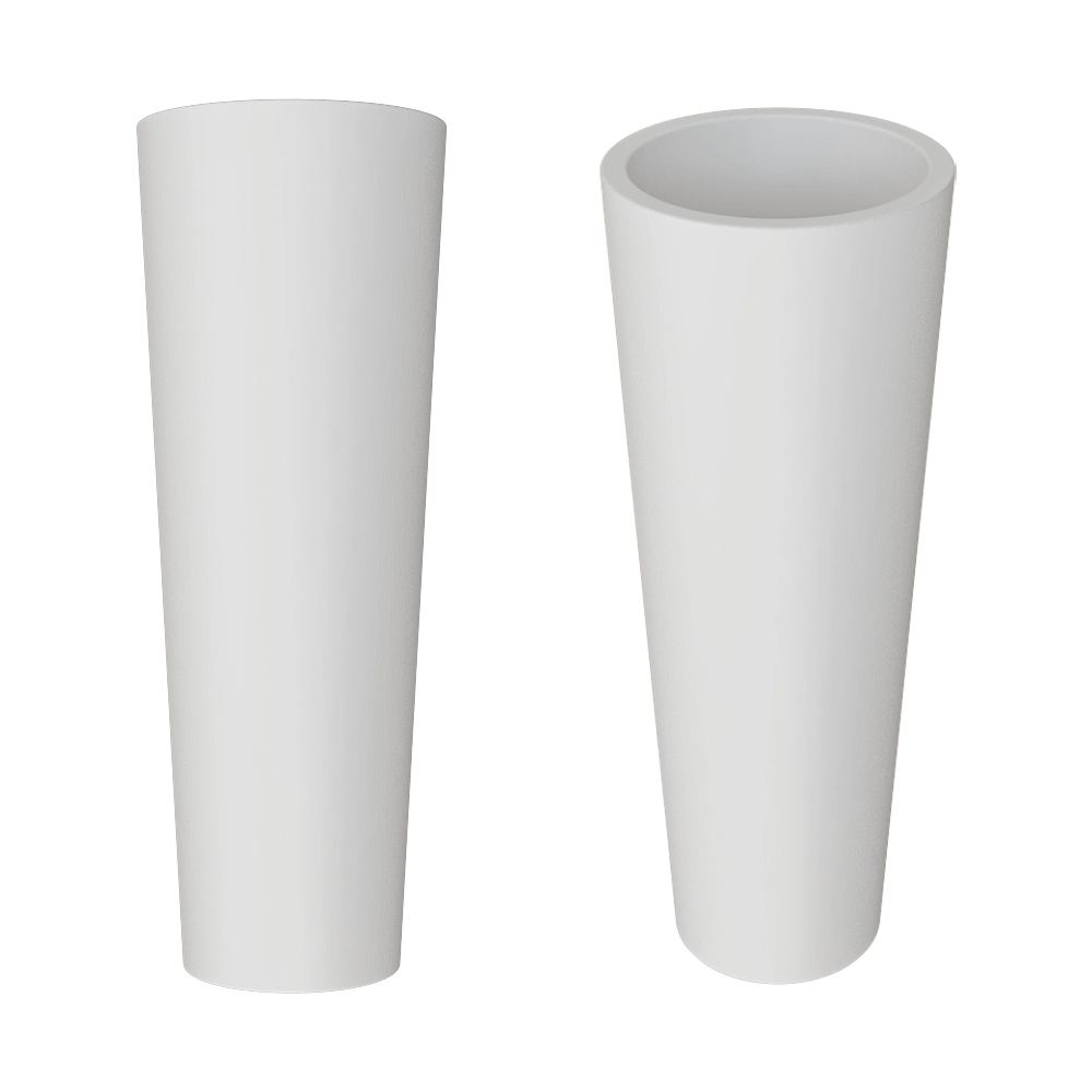 Serralunga - Planter New Pot High Moleskin 3D Model